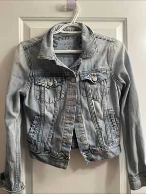 Talula Faded Light Blue Denim Jacket